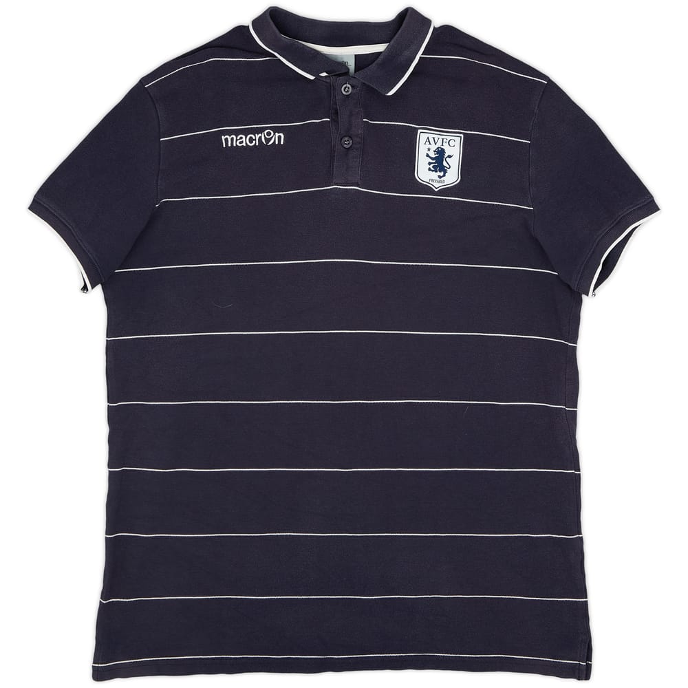 2014-15 Aston Villa Macron Polo Shirt - 8/10 - (3XL)