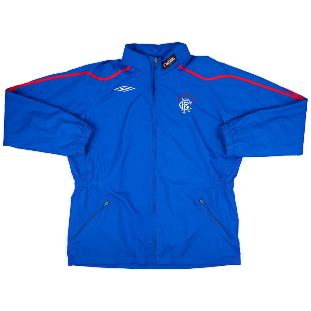 2006-07 Rangers Umbro Hooded Rain Jacket - 7/10 - (XL)