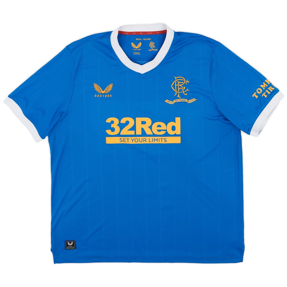 2021-22 Rangers Home Shirt - 8/10 - (3XL)