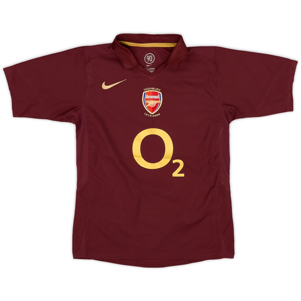 2005-06 Arsenal Home Shirt - 9/10 - (M.Boys)
