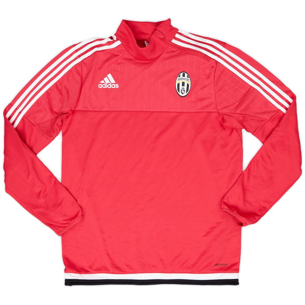 2015-16 Juventus adidas 1/4 Zip Training Top - 9/10 - (M)
