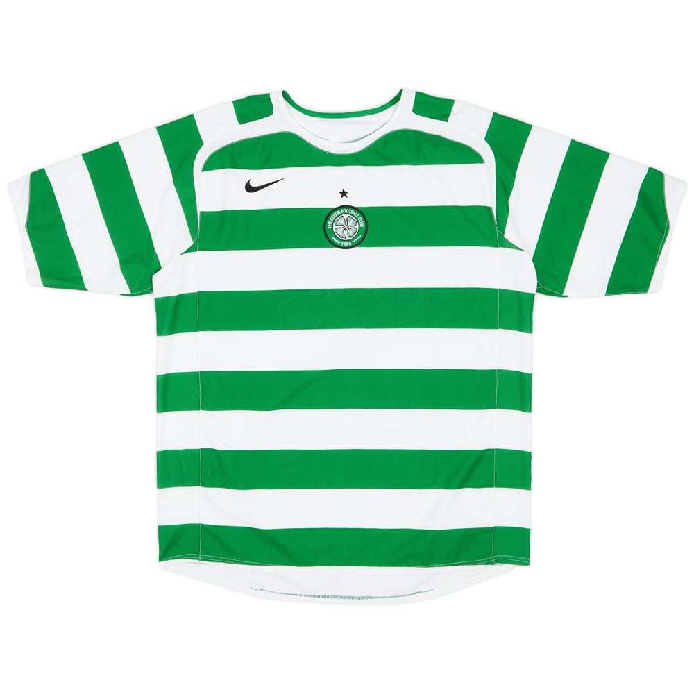 2005-07 Celtic Home Shirt - 4/10 - (XL)