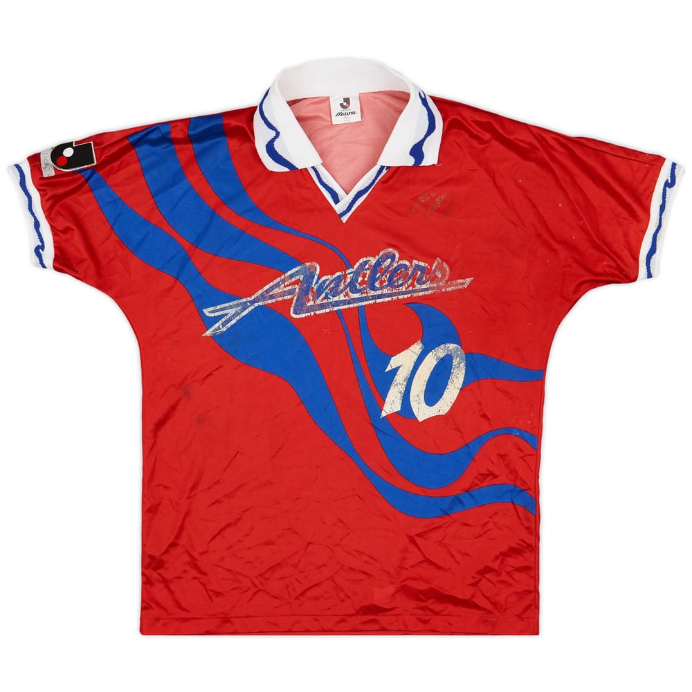 1993-94 Kashima Antlers Home Shirt #10 - 4/10 - (L)
