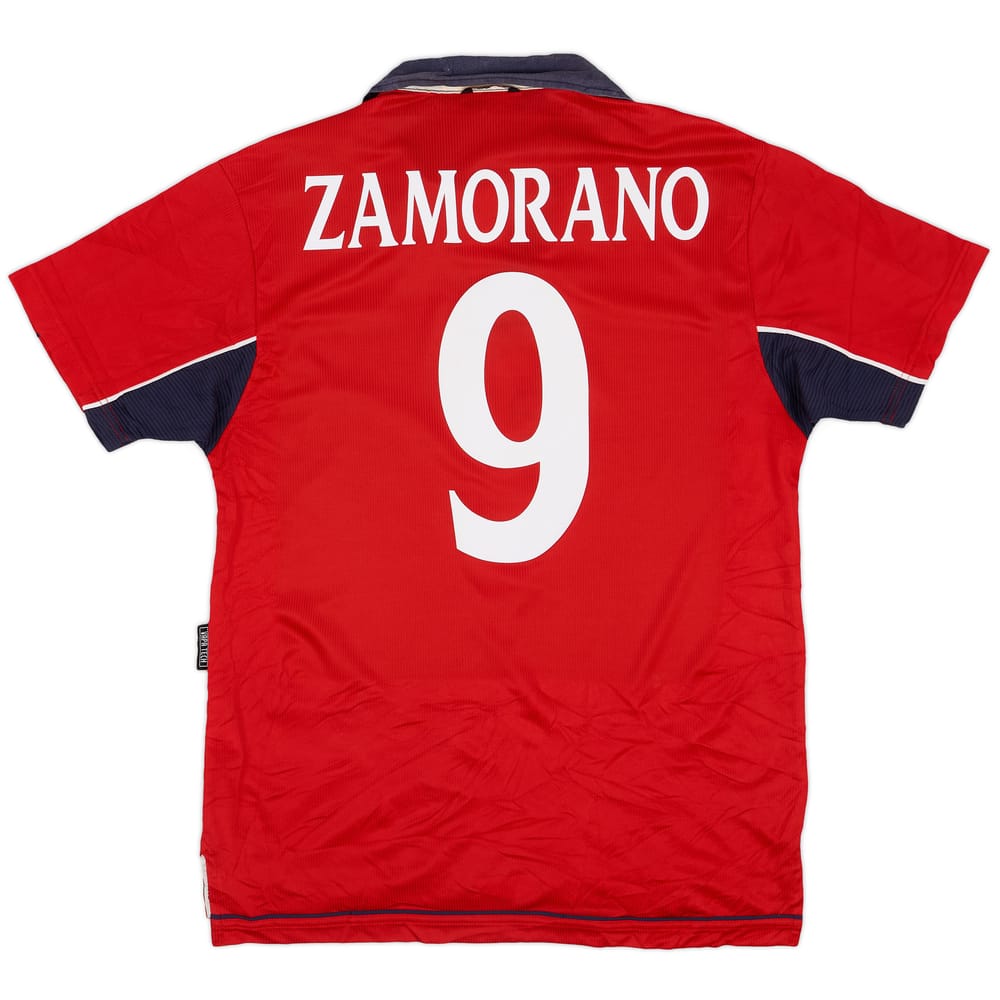 2000-01 Chile Home Shirt Zamorano #9 - 8/10 - (M)