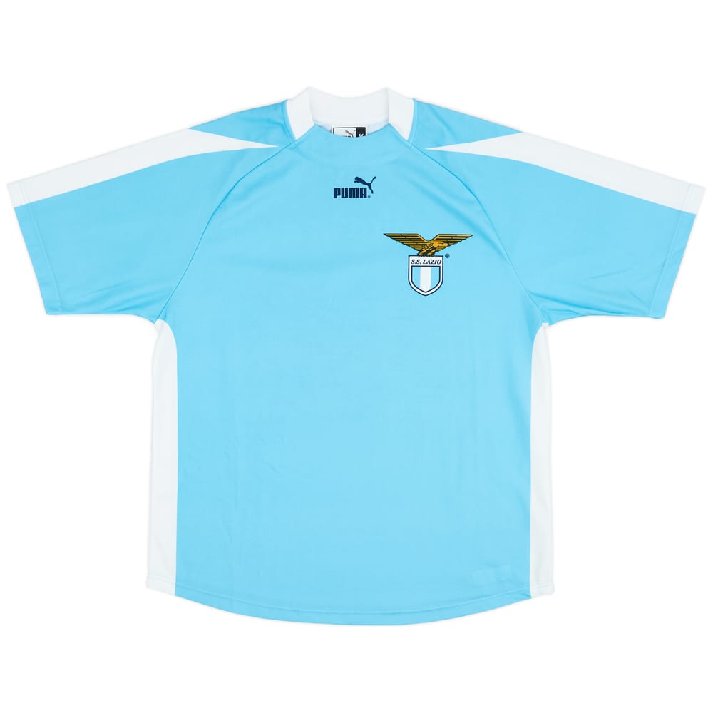 2003-04 Lazio 'Signed' Basic Home Shirt - 9/10 - (M)