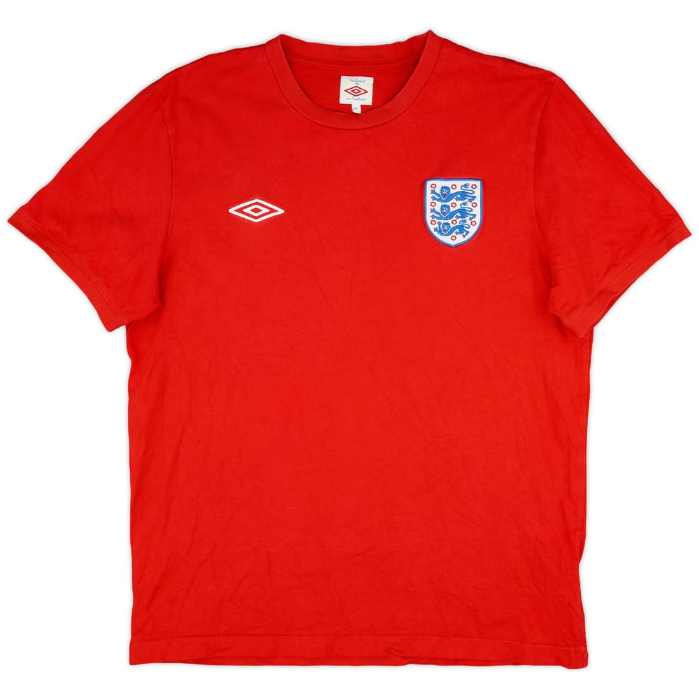 2010-11 England Umbro Training Shirt - 8/10 - (XL)
