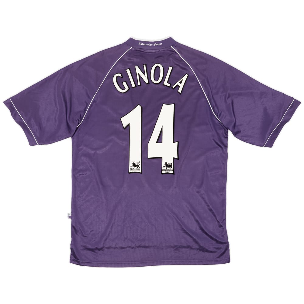 1998-99 Tottenham Away Shirt Ginola #14 - 6/10 - (XL)