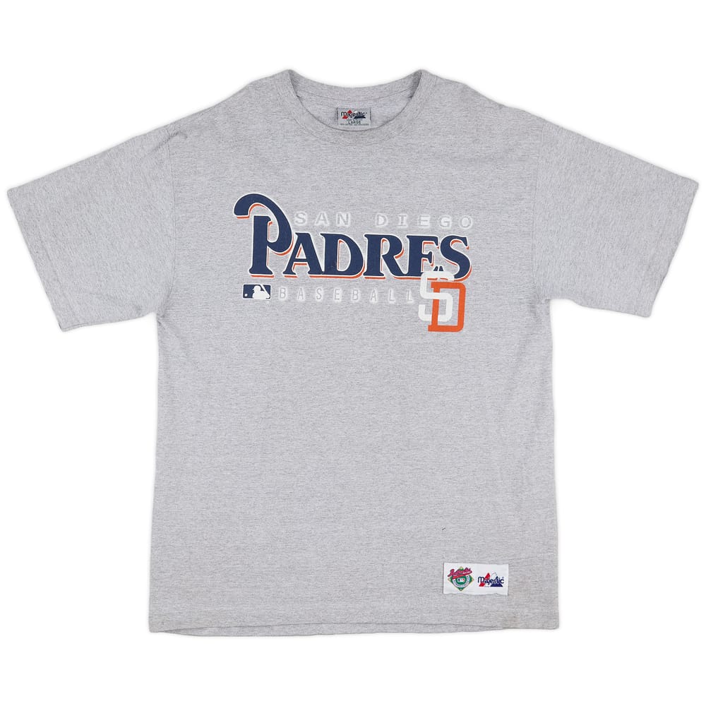 1990s San Diego Padres Majestic Tee - 3/10 - (L)
