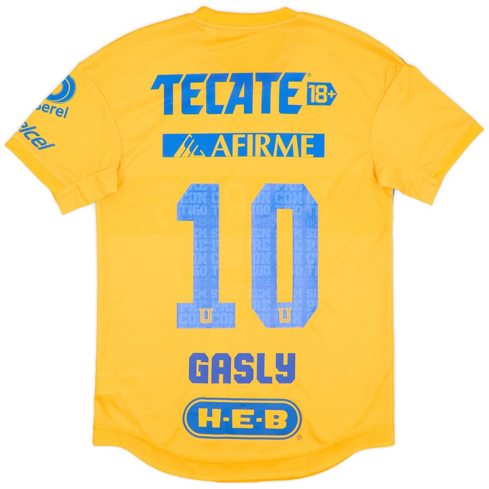 2022-23 Tigres UANL Authentic Home Shirt Gasly #10 - 8/10 - (S)