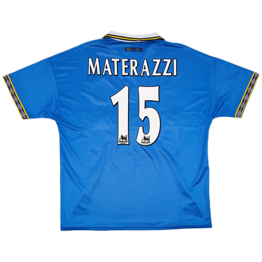 1997-99 Everton Home Shirt Materazzi #15 - 9/10 - (XXL)