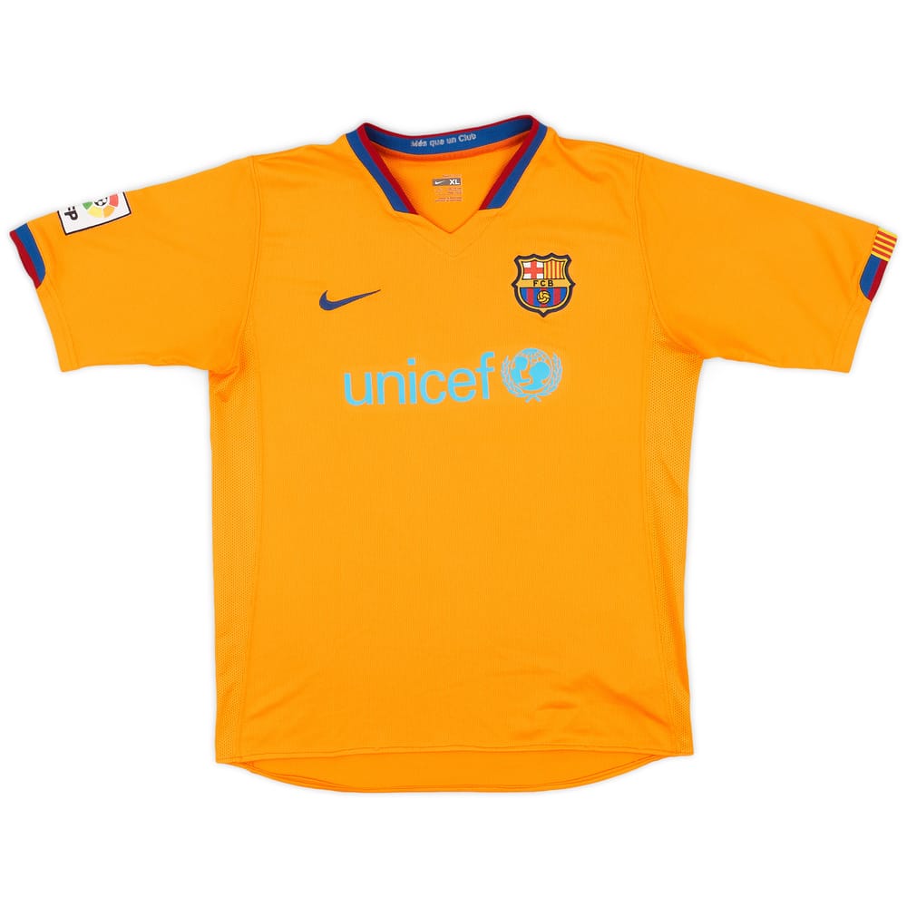 2006-08 Barcelona Away Shirt - 7/10 - (XL.Boys)