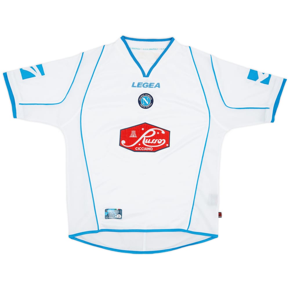2003-04 Napoli Away Shirt - 8/10 - (XL)