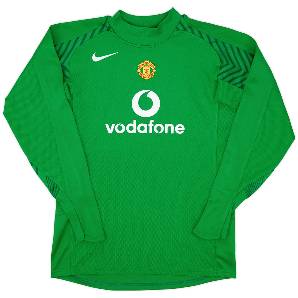 2005-06 Manchester United GK Shirt - 8/10 - (XL.Boys)