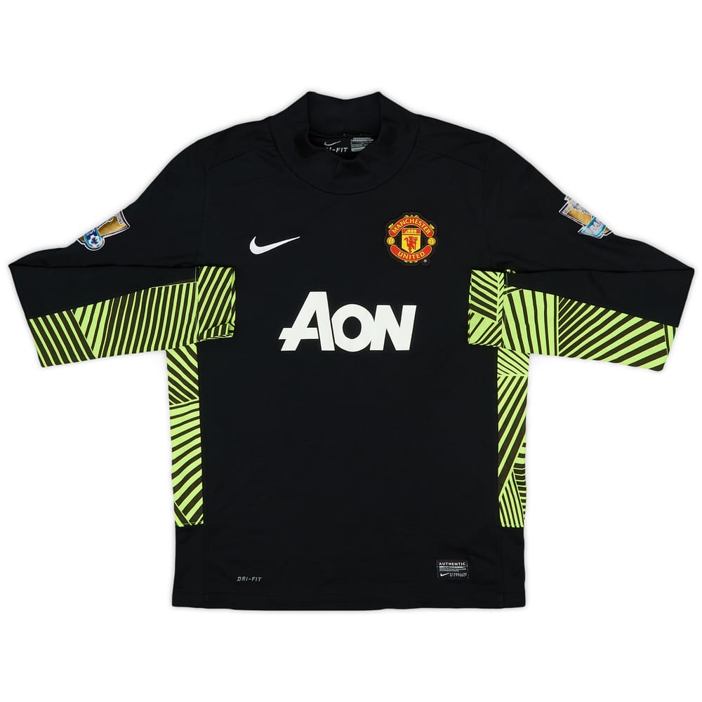 2011-12 Manchester United GK Shirt - 8/10 - (L.Boys)