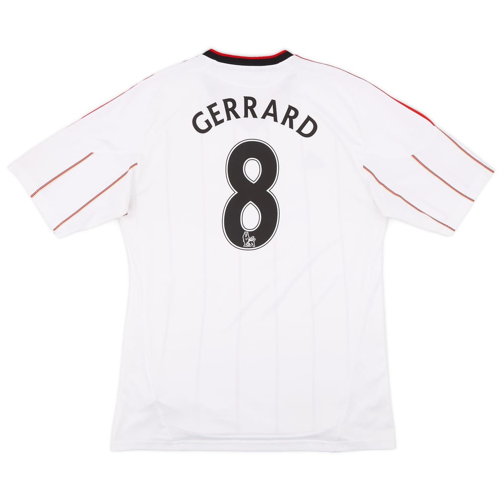 2010-11 Liverpool Away Shirt Gerrard #8 - 5/10 - (XL)