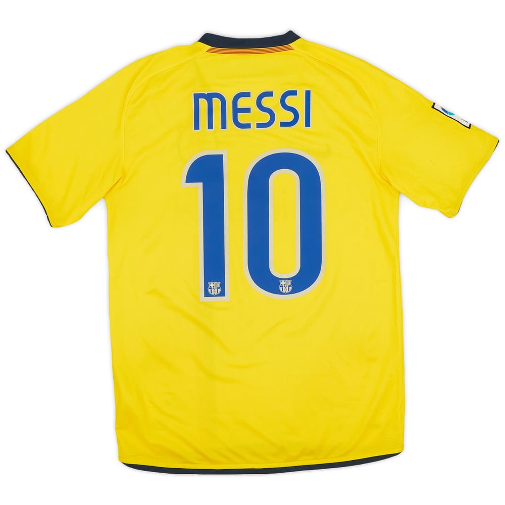 2008-10 Barcelona Away Shirt Messi #10 - 8/10 - (S)
