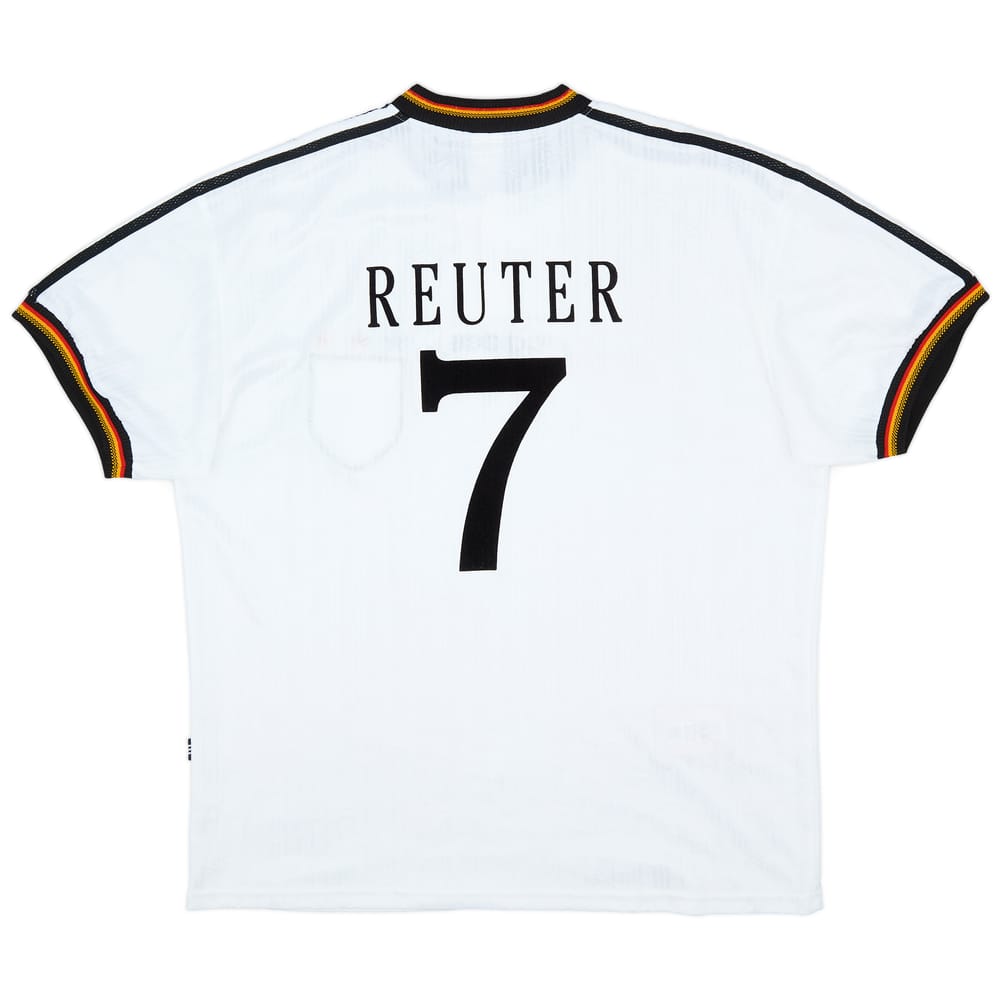 1996-98 Germany Home Shirt Reuter #7 - 9/10 - (XL)