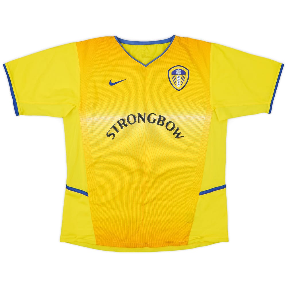 2002-03 Leeds United Away Shirt #5 - 7/10 - (L.Boys)