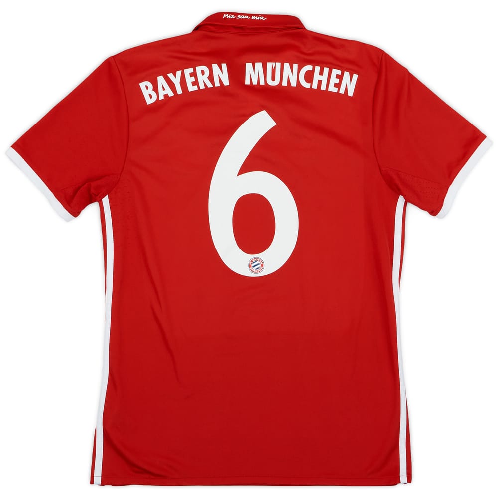 2016-17 Bayern Munich Home Shirt #6 - 6/10 - (S)