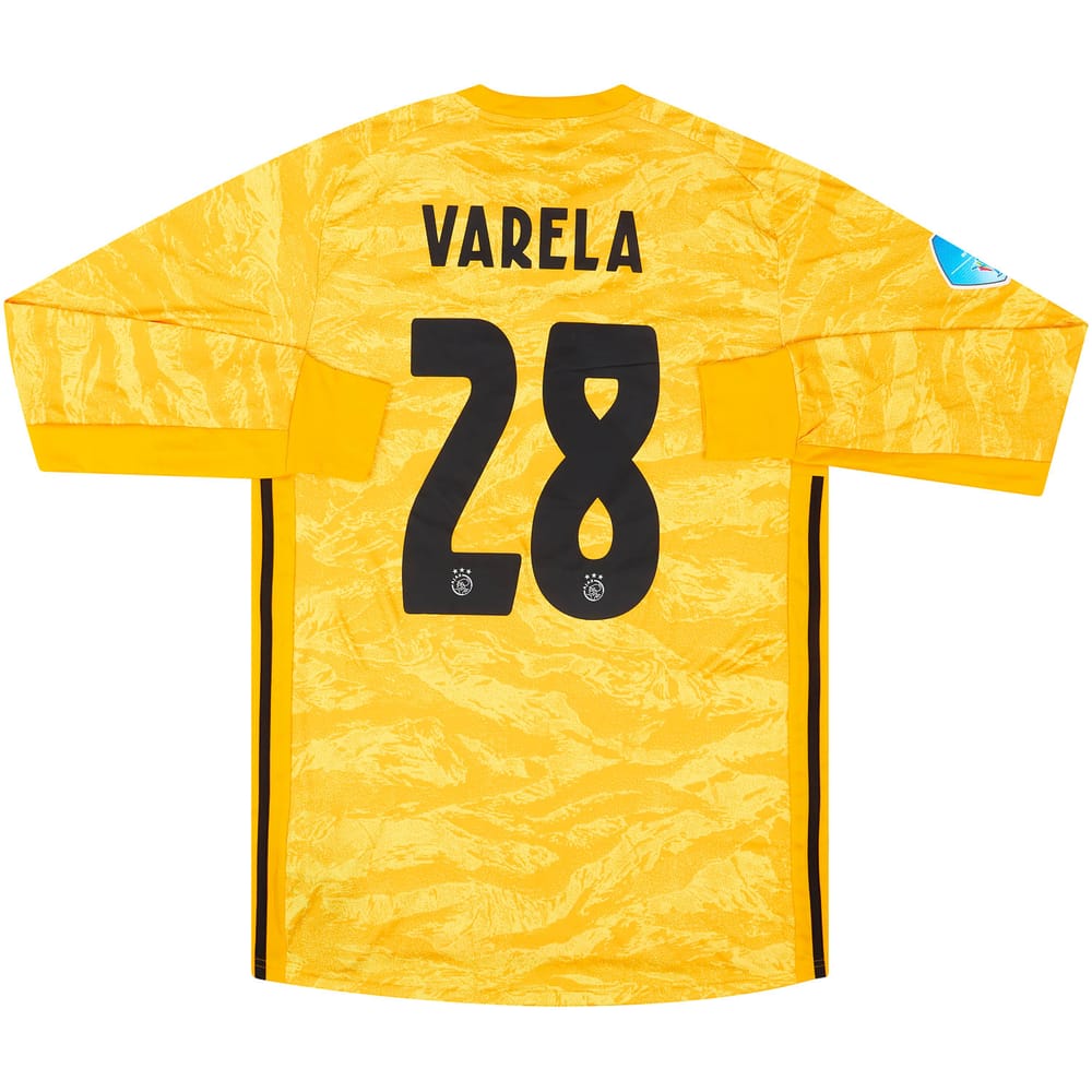 2019 Ajax Match Issue GK Shirt Varela #28 (v De Graafschap)