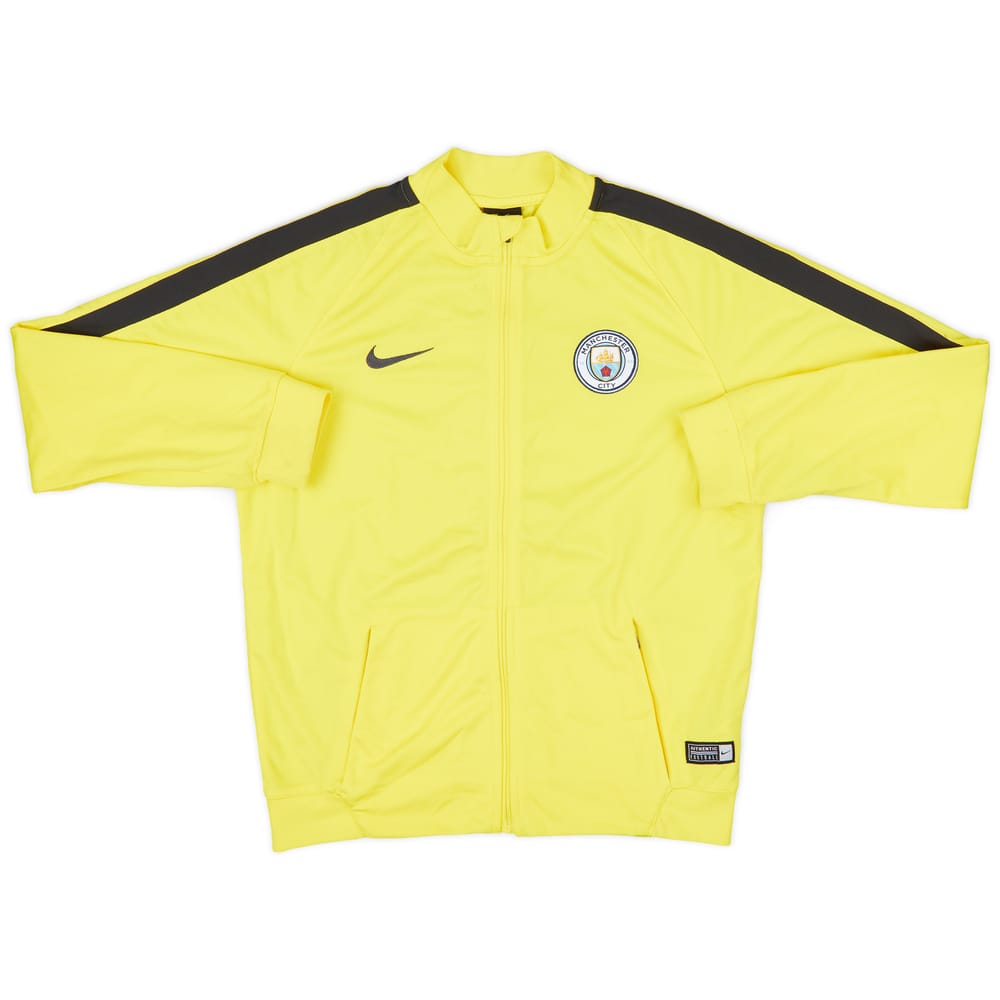 2017-18 Manchester City Nike Track Jacket - 6/10 - (L.Boys)