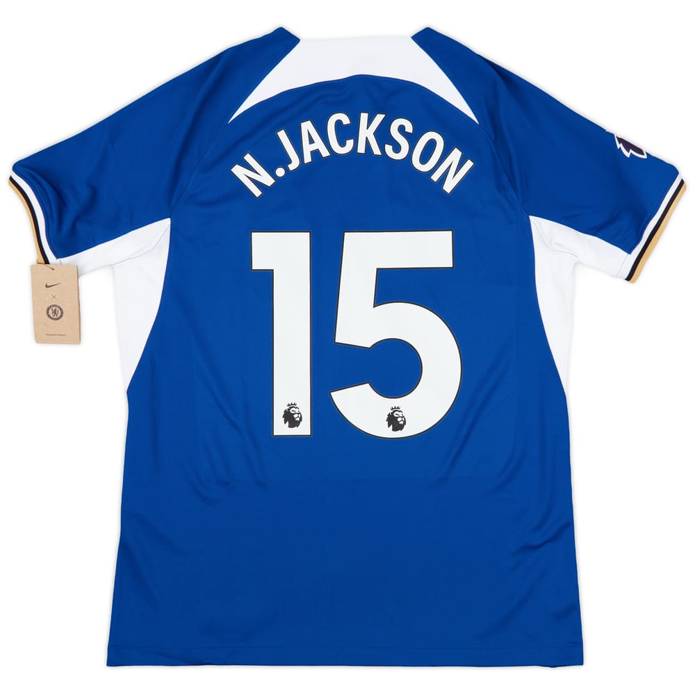2023-24 Chelsea Home Shirt N.Jackson #15 (L)