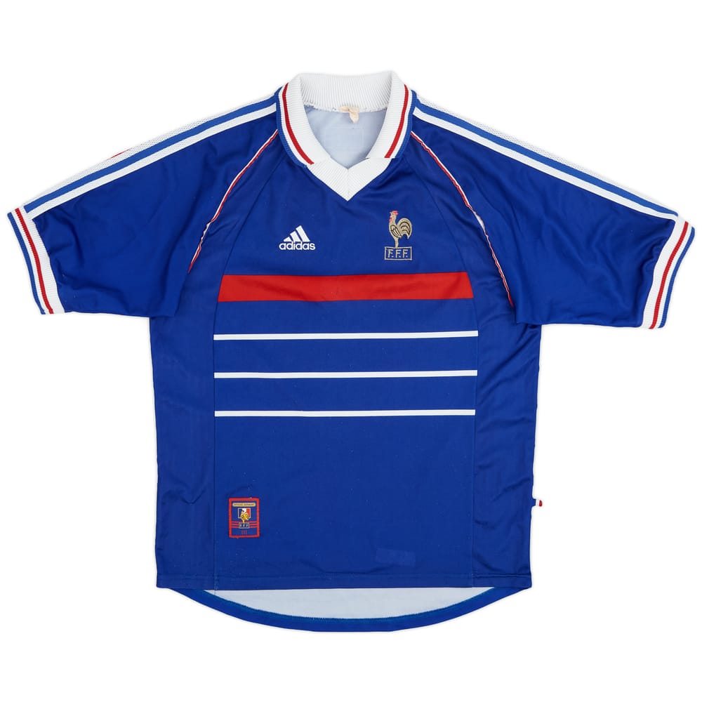 1998-00 France Home Shirt - 8/10 - (M)