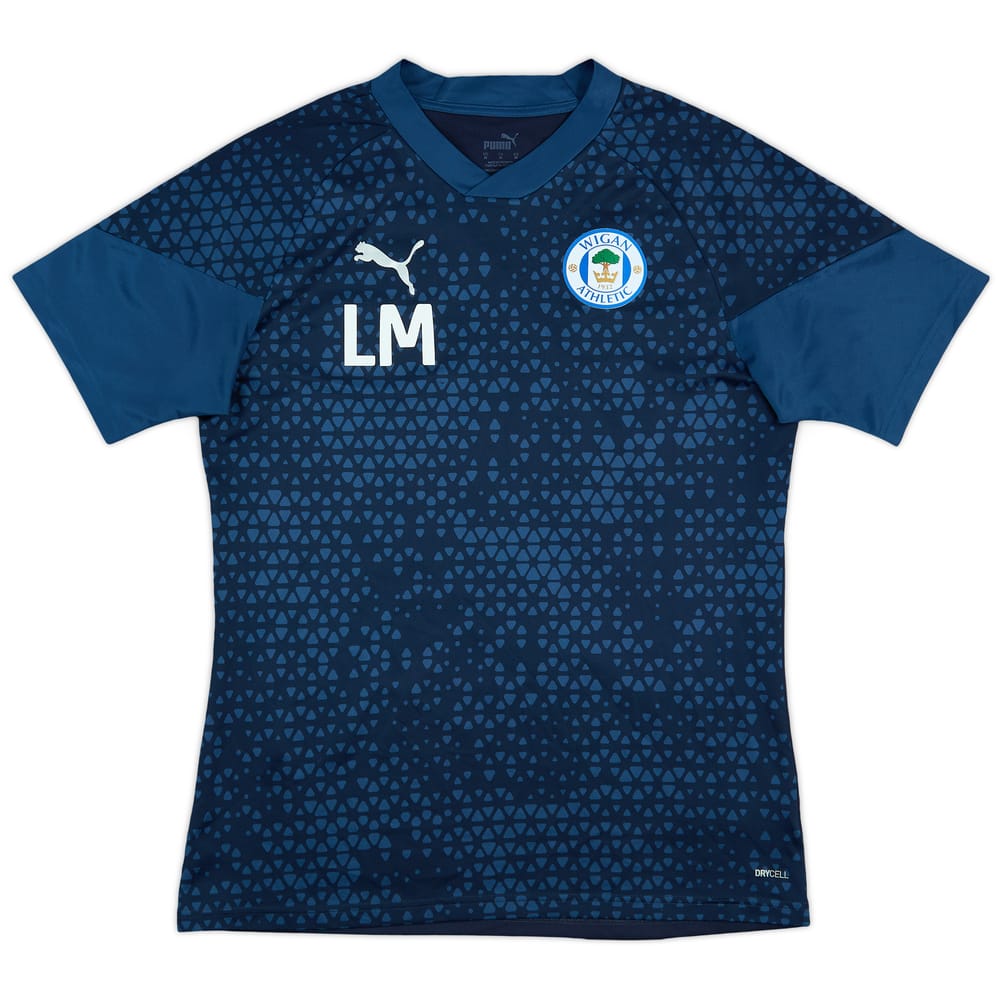 2022-23 Wigan Staff Issue Puma Training Shirt 'LM' - 10/10 - (M)