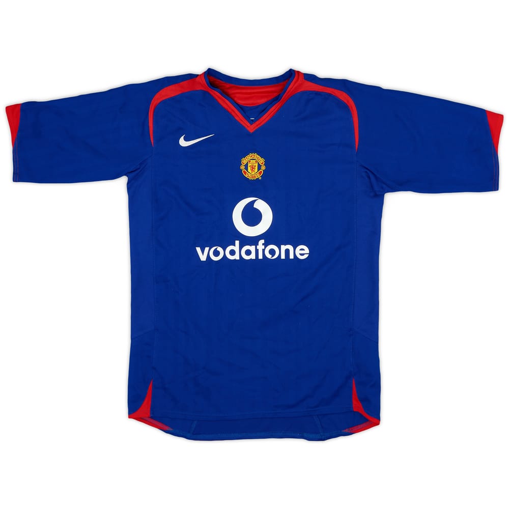 2005-06 Manchester United Away Shirt - 8/10 - (XL.Boys)