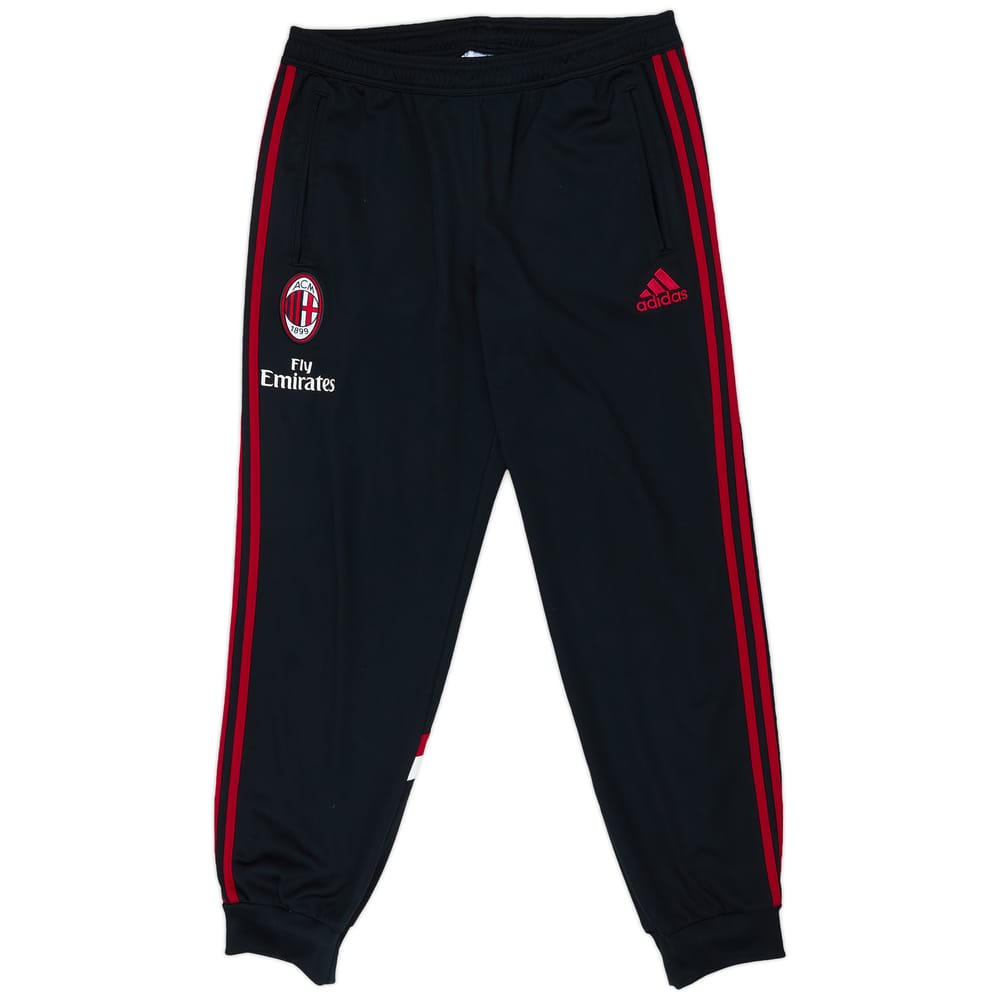 2014-15 AC Milan adidas Track Bottoms/Pants - 9/10 - (L)