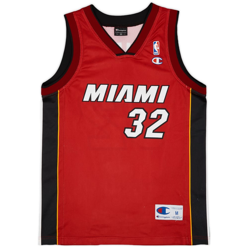 2004-07 Miami Heat O'Neal #32 Champion Alternate Jersey - 8/10 - (M)