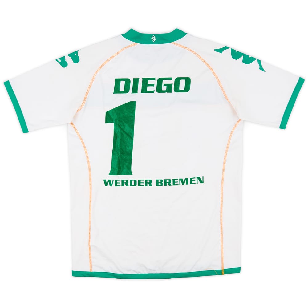 2008-09 Werder Bremen Home Shirt Diego #1 - 5/10 - (M)