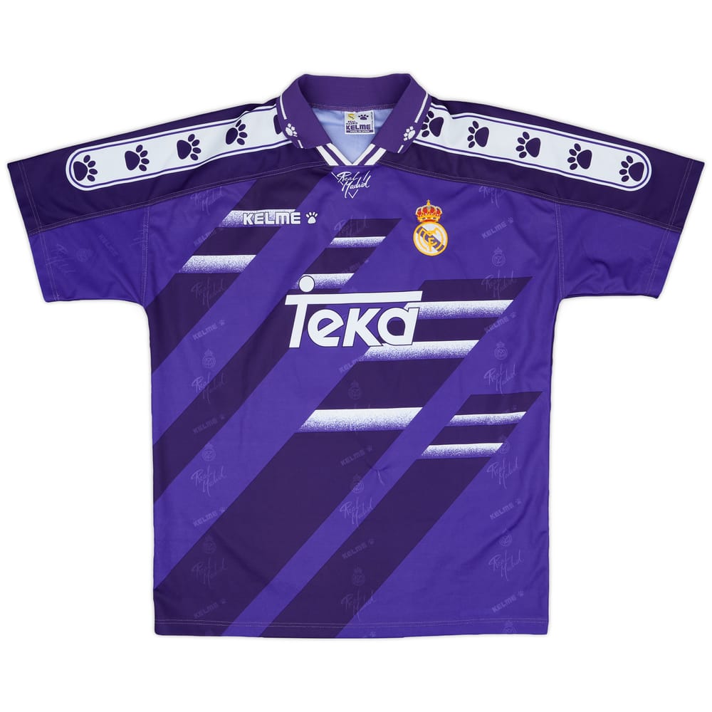 1994-95 Real Madrid Match Issue Away Shirt #6