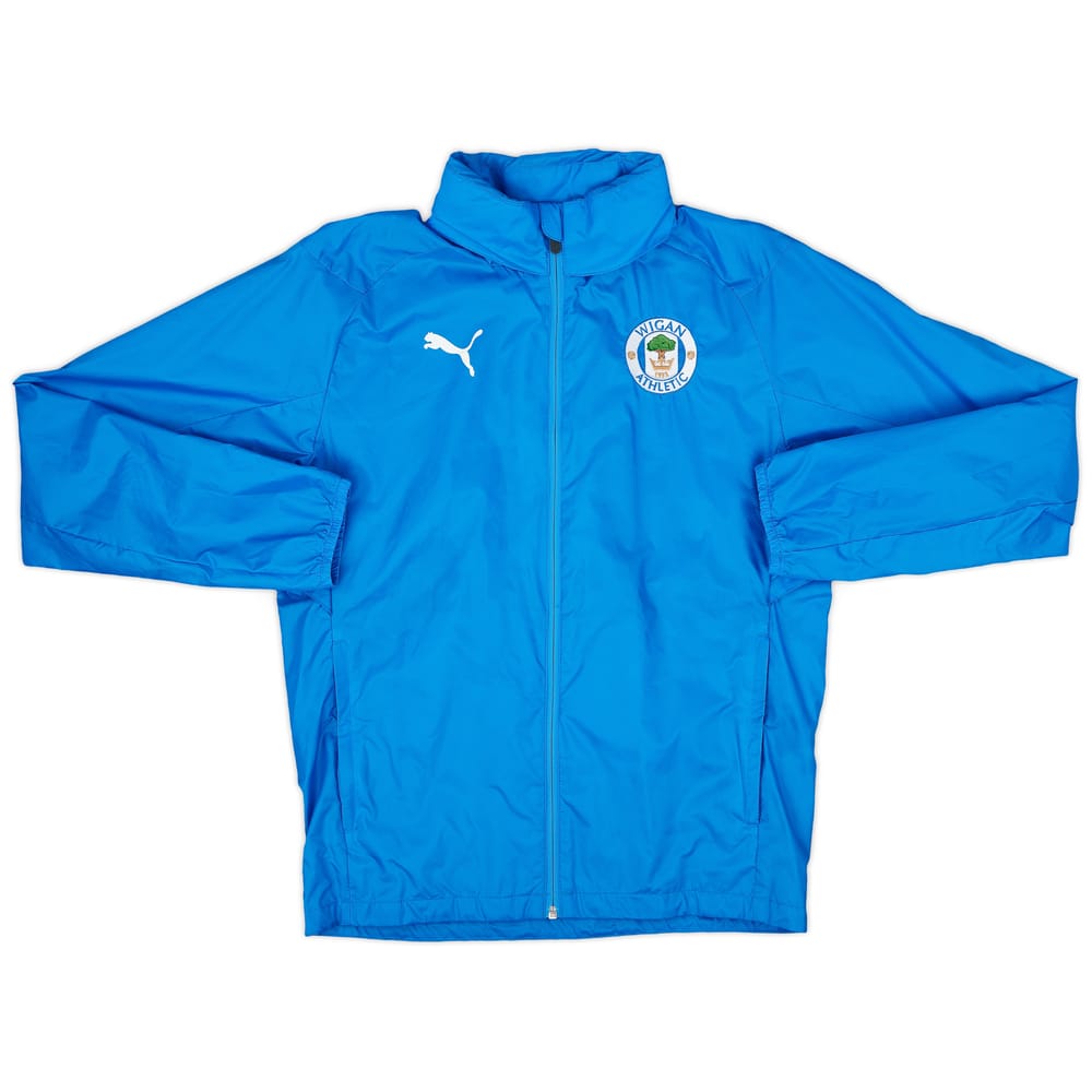 2017-18 Wigan Athletic Puma Hooded Rain Jacket - 8/10 - (S)