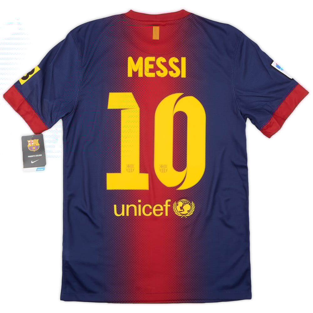 2012-13 Barcelona Home Shirt Messi #10 (S)