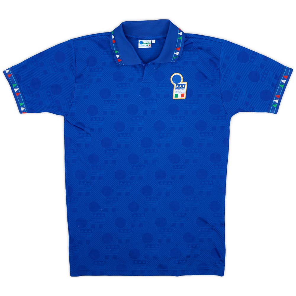 1994 Italy Home Shirt #10 - 7/10 - (M)