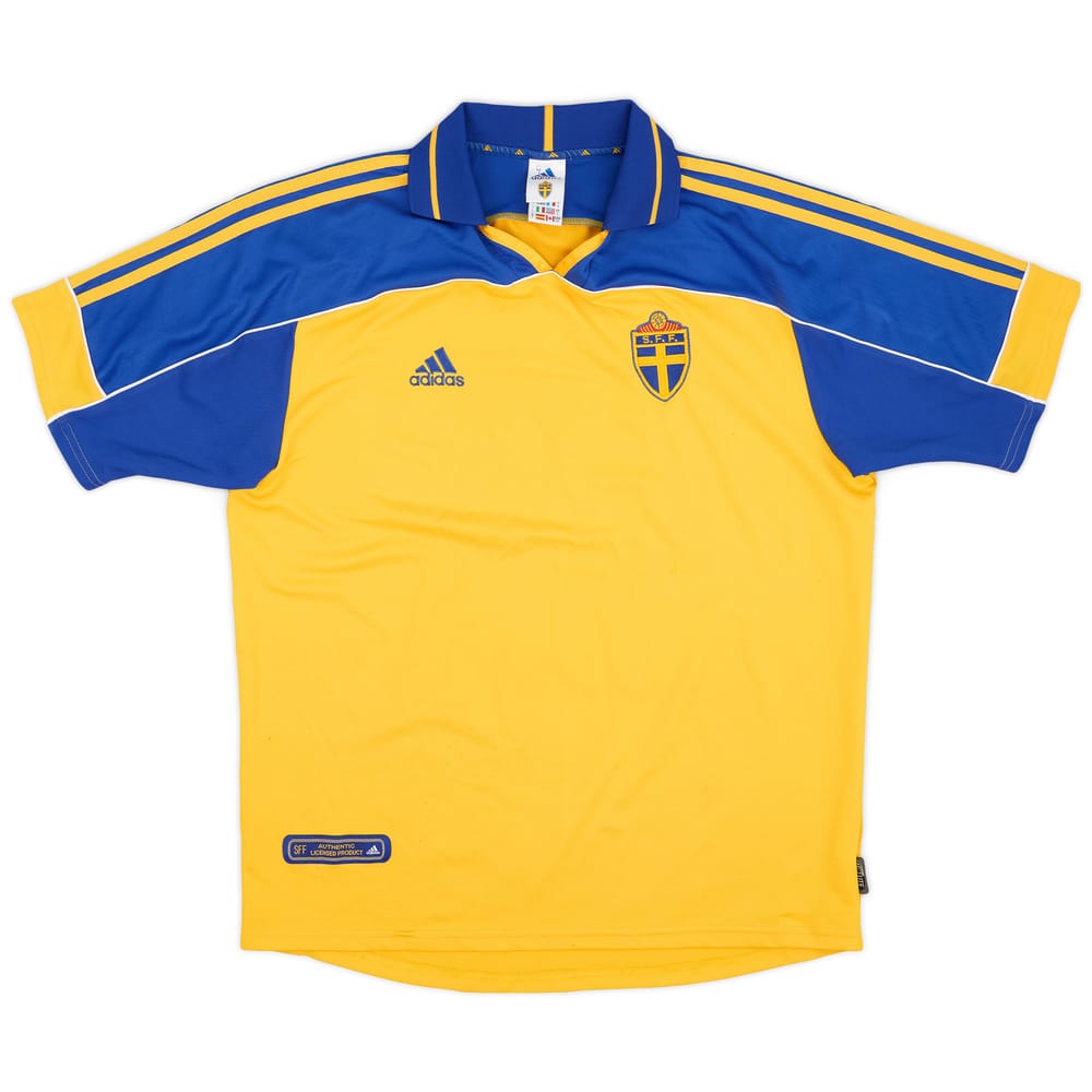 2000-02 Sweden Home Shirt - 8/10 - (L)