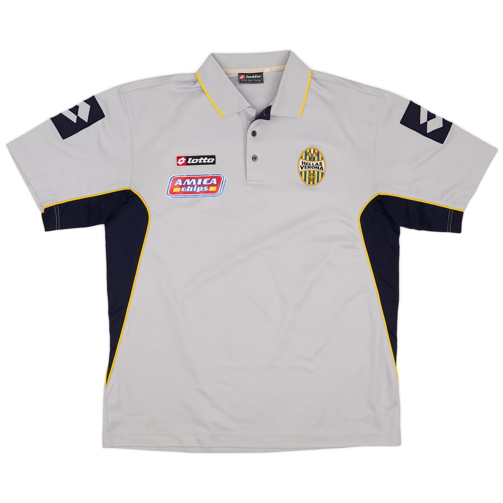 2000-01 Hellas Verona Lotto Polo Shirt - 7/10 - (L/XL)