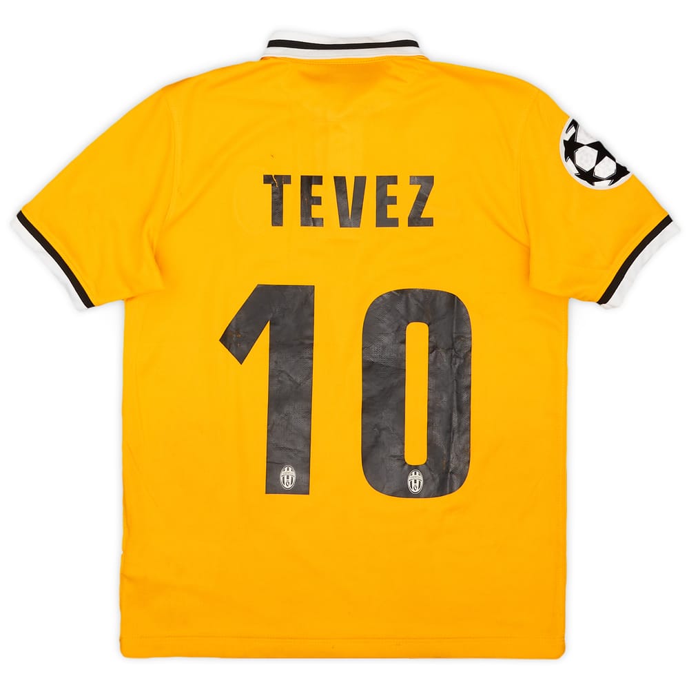 2013-14 Juventus Away Shirt Tevez #10 - 6/10 - (M.Boys)