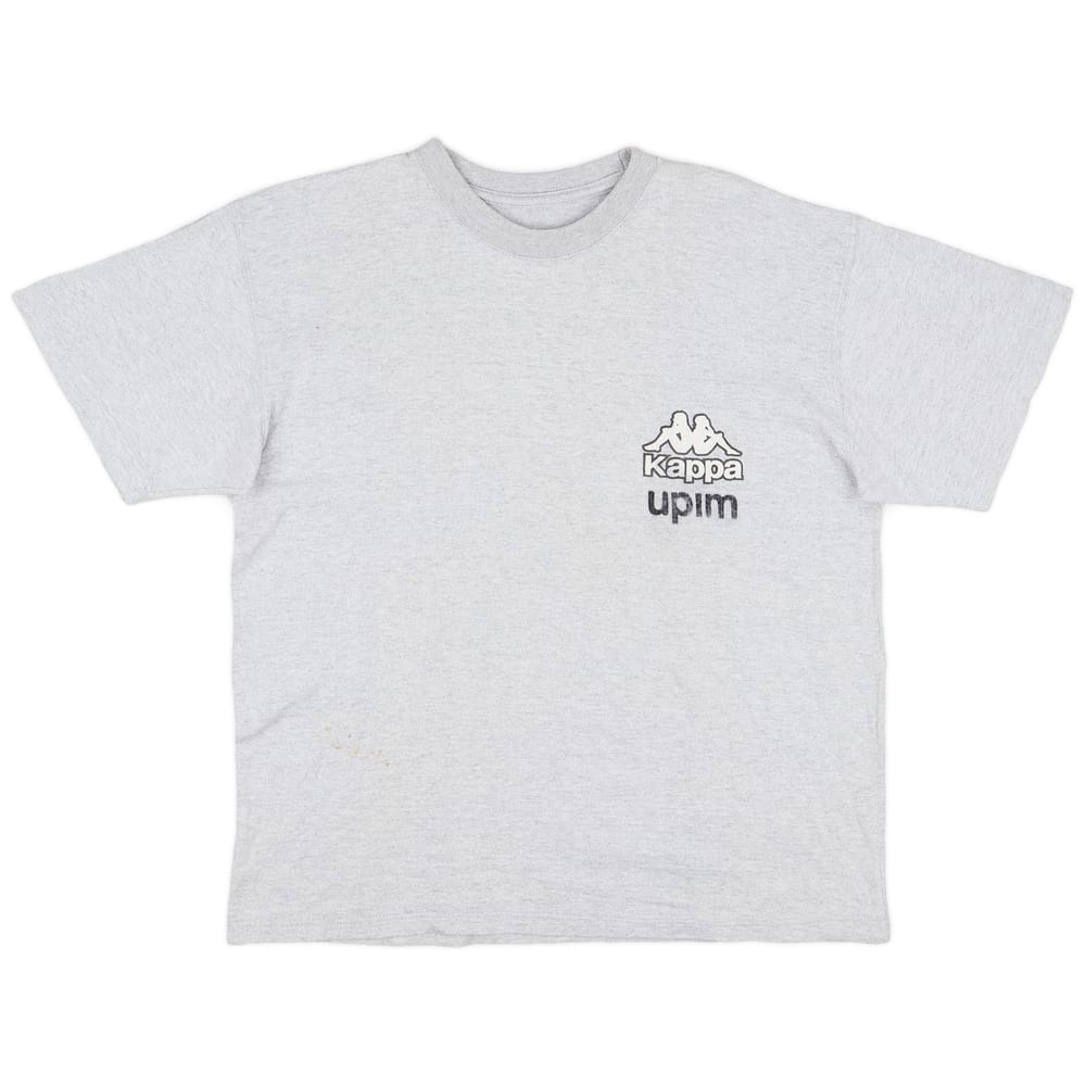1990s Juventus Kappa Cotton Tee - 6/10 - (XL.Boys)