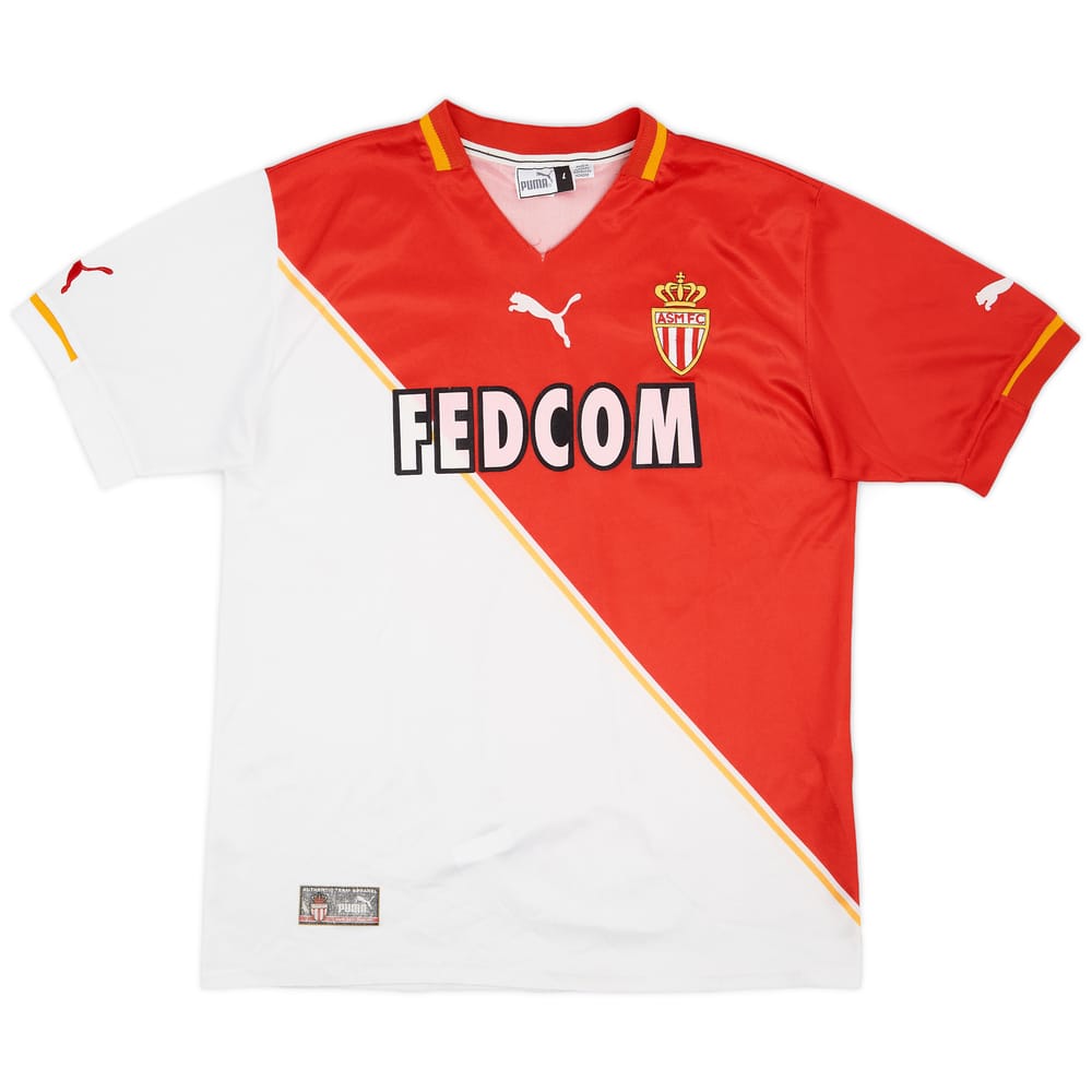 2001-02 Monaco Home Shirt - 5/10 - (L)