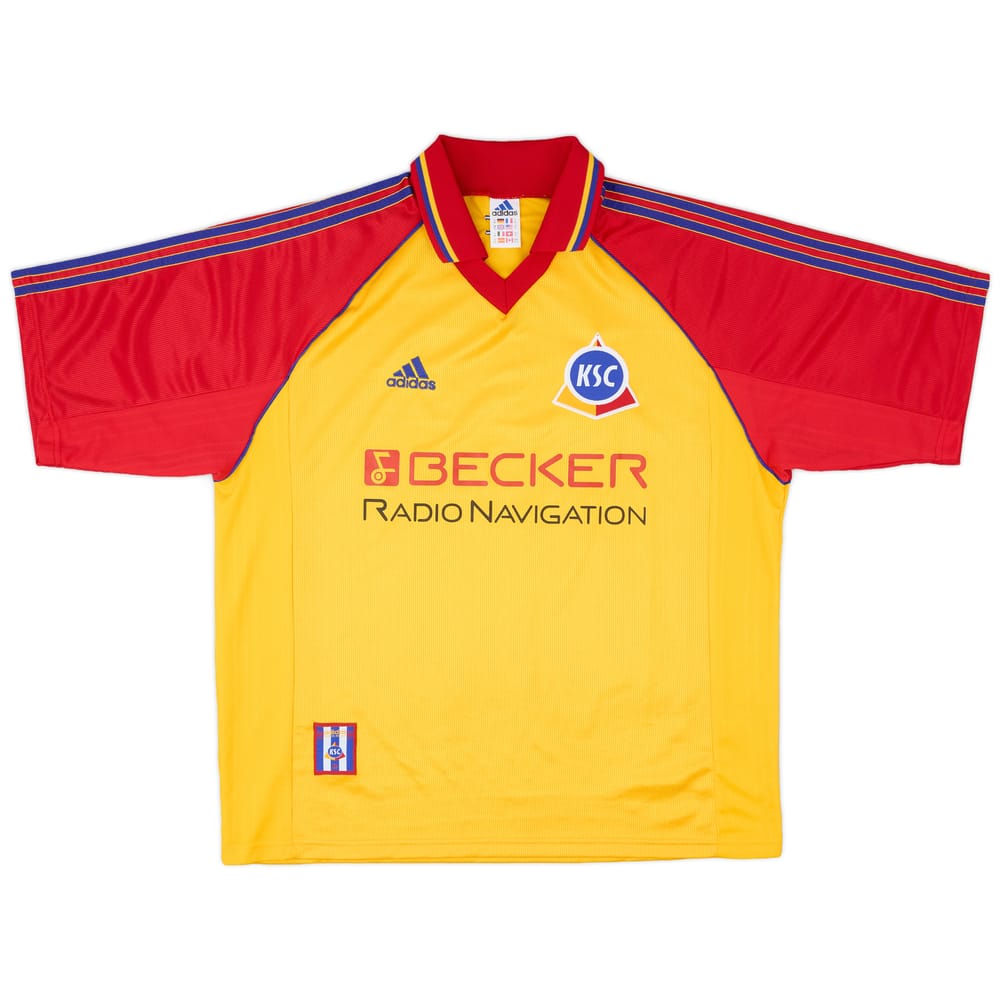 1998-99 Karlsruhe Signed Away Shirt - 9/10 - (XL)
