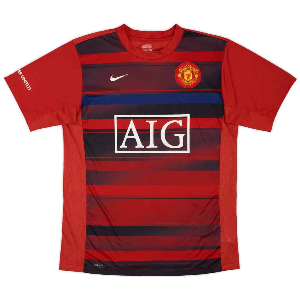 2009-10 Manchester United Nike Training Shirt - 7/10 - (M)