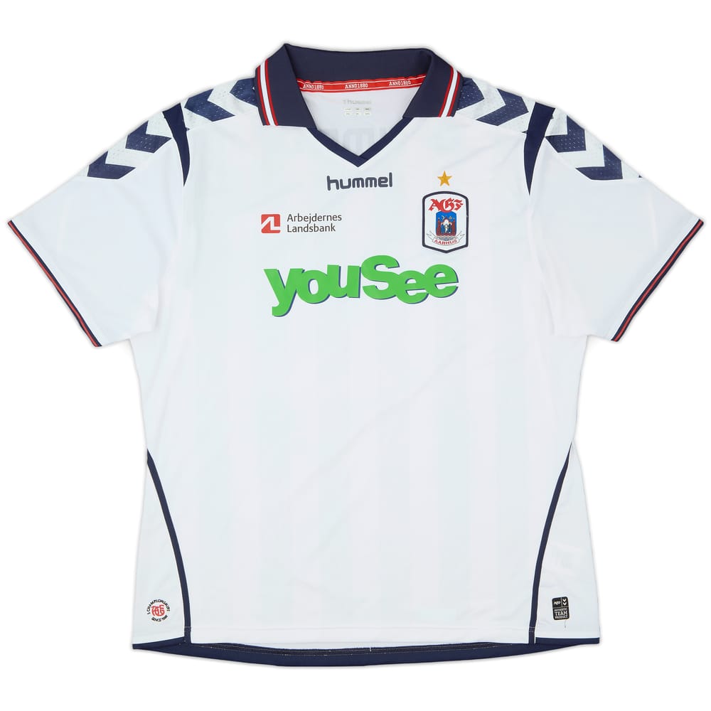 2013-15 AGF Aarhus Home Shirt - 8/10 - (3XL)