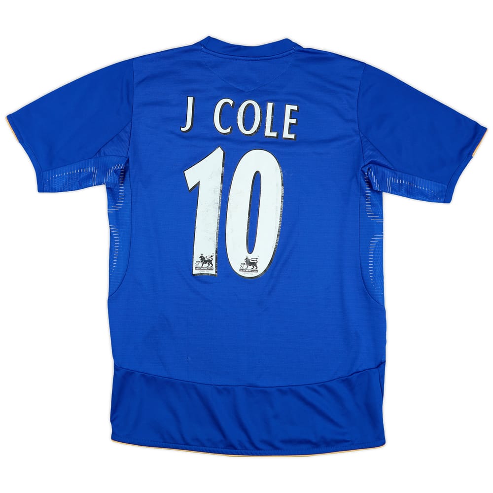 2005-06 Chelsea Centenary Home Shirt J.Cole #10 - 5/10 - (S)