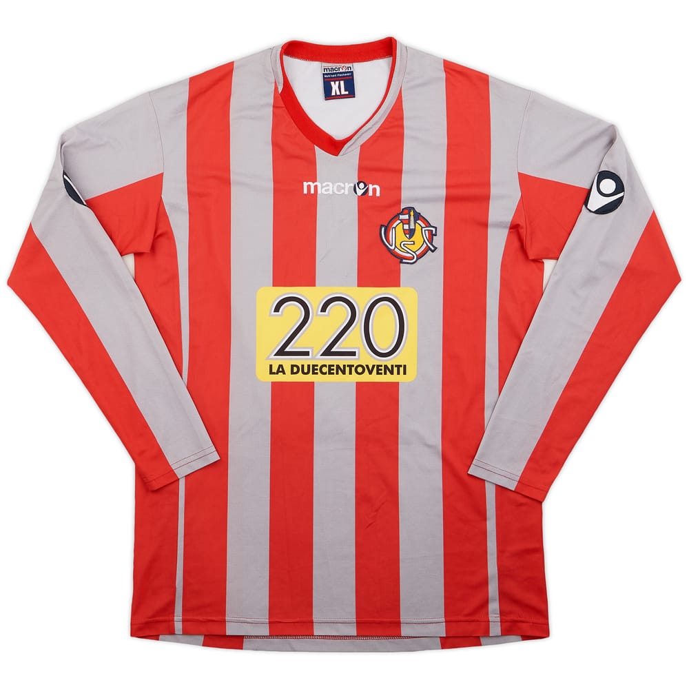 2007-08 Cremonese Home L/S Shirt #5 - 8/10 - (XL)