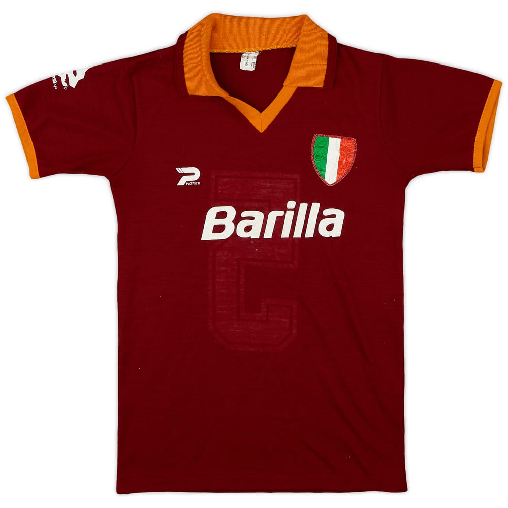 1983-84 Roma Home Shirt #5 - 7/10 - (L.Boys)