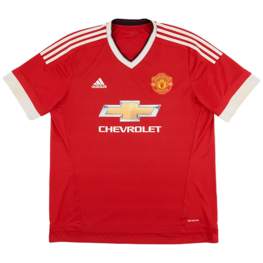 2015-16 Manchester United Home Shirt - 5/10 - (XL)