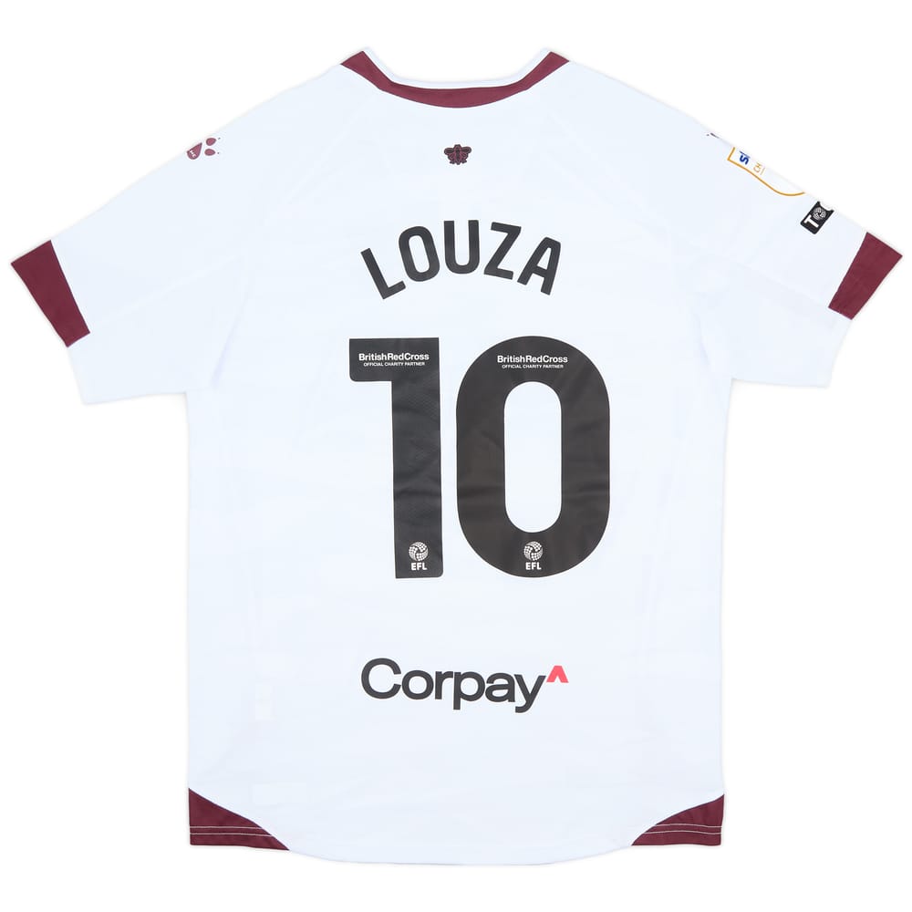 2023-24 Watford Match Issue Away Shirt Louza #10
