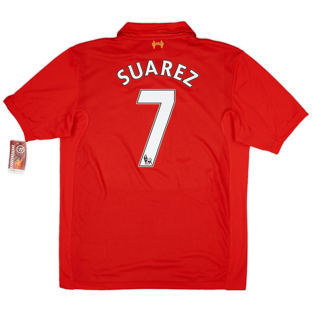 2012-13 Liverpool Home Shirt Suarez #7 (L)